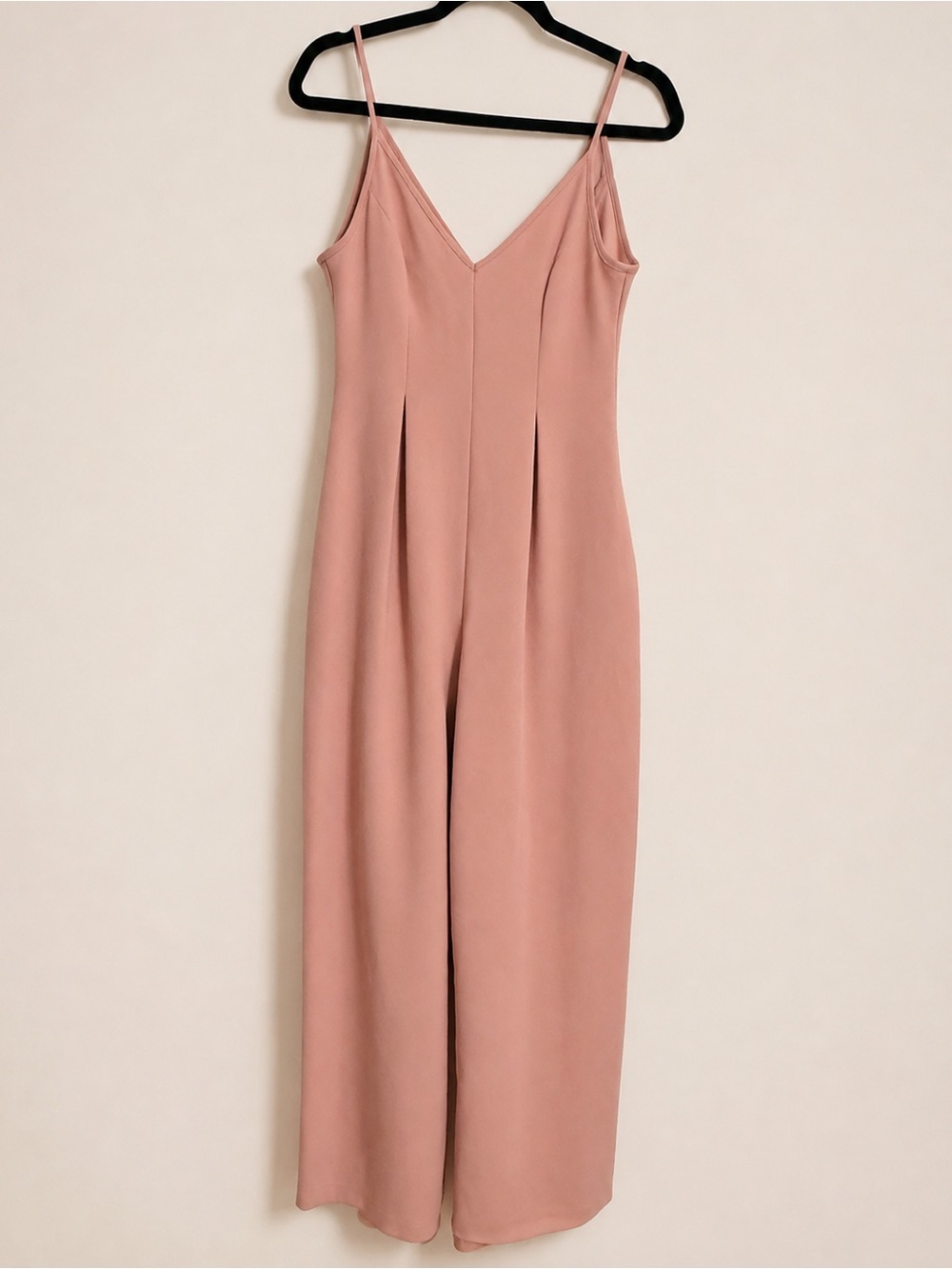 BCBG Generation Dusty Rose Pink Wide-Leg Jumpsuit Size 2